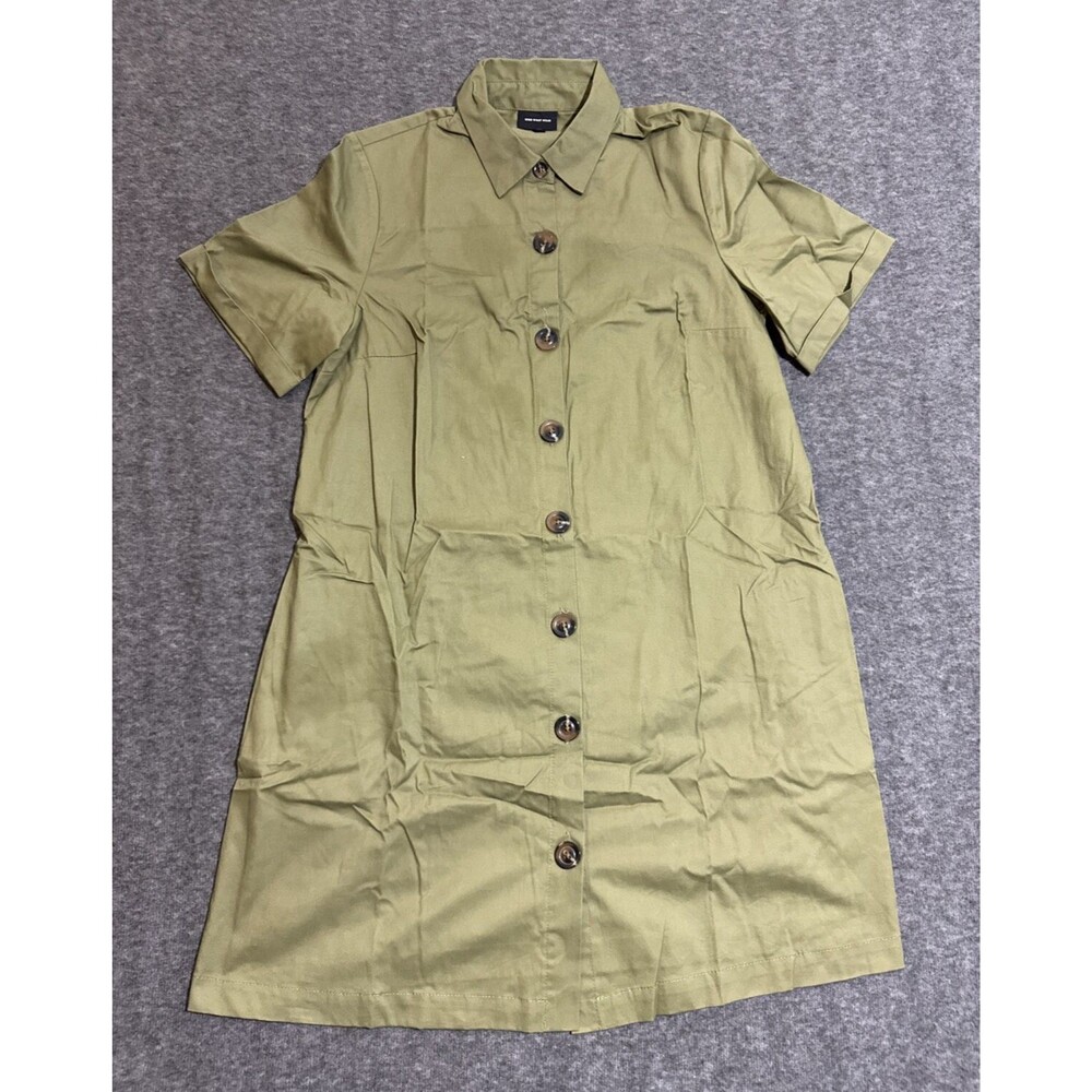 Who What Wear Women's Dress Short Sleeve Green Extra Small